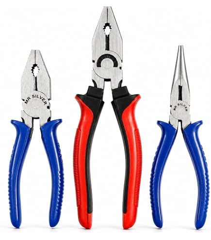 Yato YT-6602 Combination Pliers 8inch 200mm|HRC 55-62|TPR/PVC 3